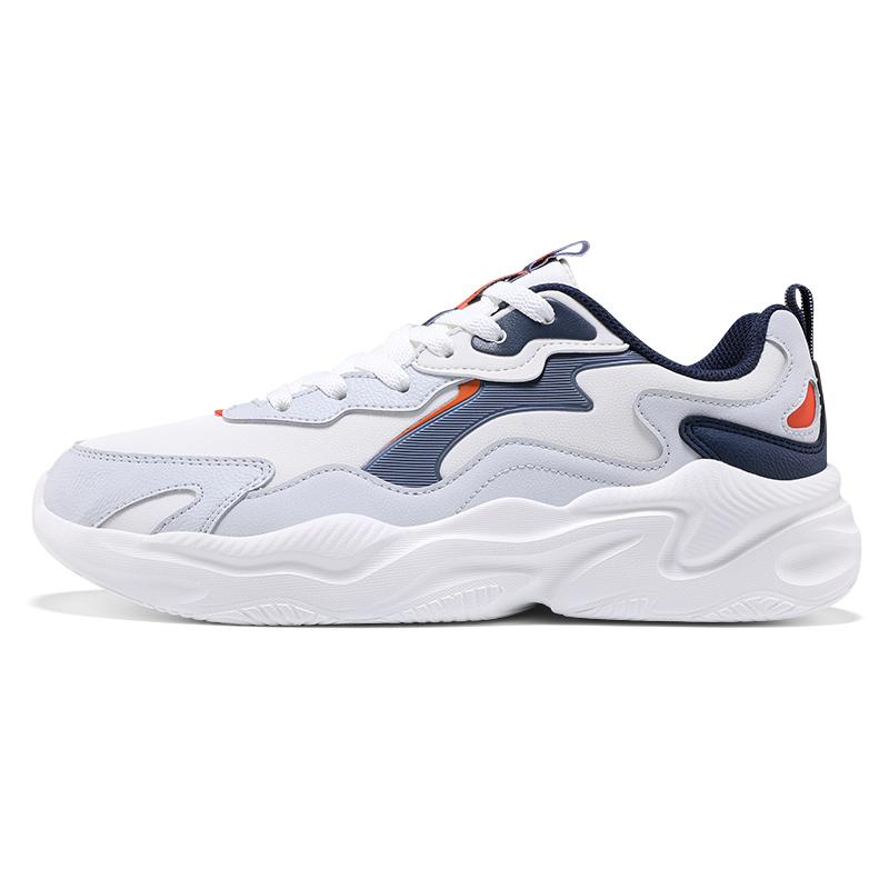Xtep Simple Trendy Comfortable Versatile Non-Slip Wear-Resistant Low-Top Casual Running Shoes Men sneaker 875319320031-3 39
