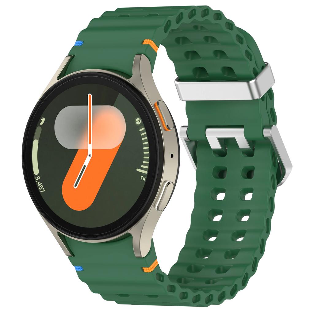 Band for Samsung Galaxy Watch 7/6/5 Pro/4 classic 40mm 44mm Sport Silicone No Gaps wrist correa Bracelet Galaxy Watch 7 straps