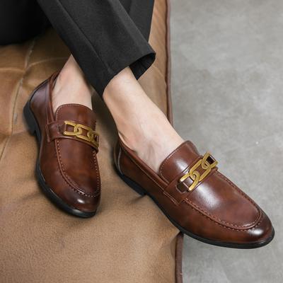 Chaussures en Cuir Mode Chaussures Décontractées pour Hommes Chaussures de Ville Tenis De Hombre Mocassins Mokasin Tenis Caballero Baskets de Créateur