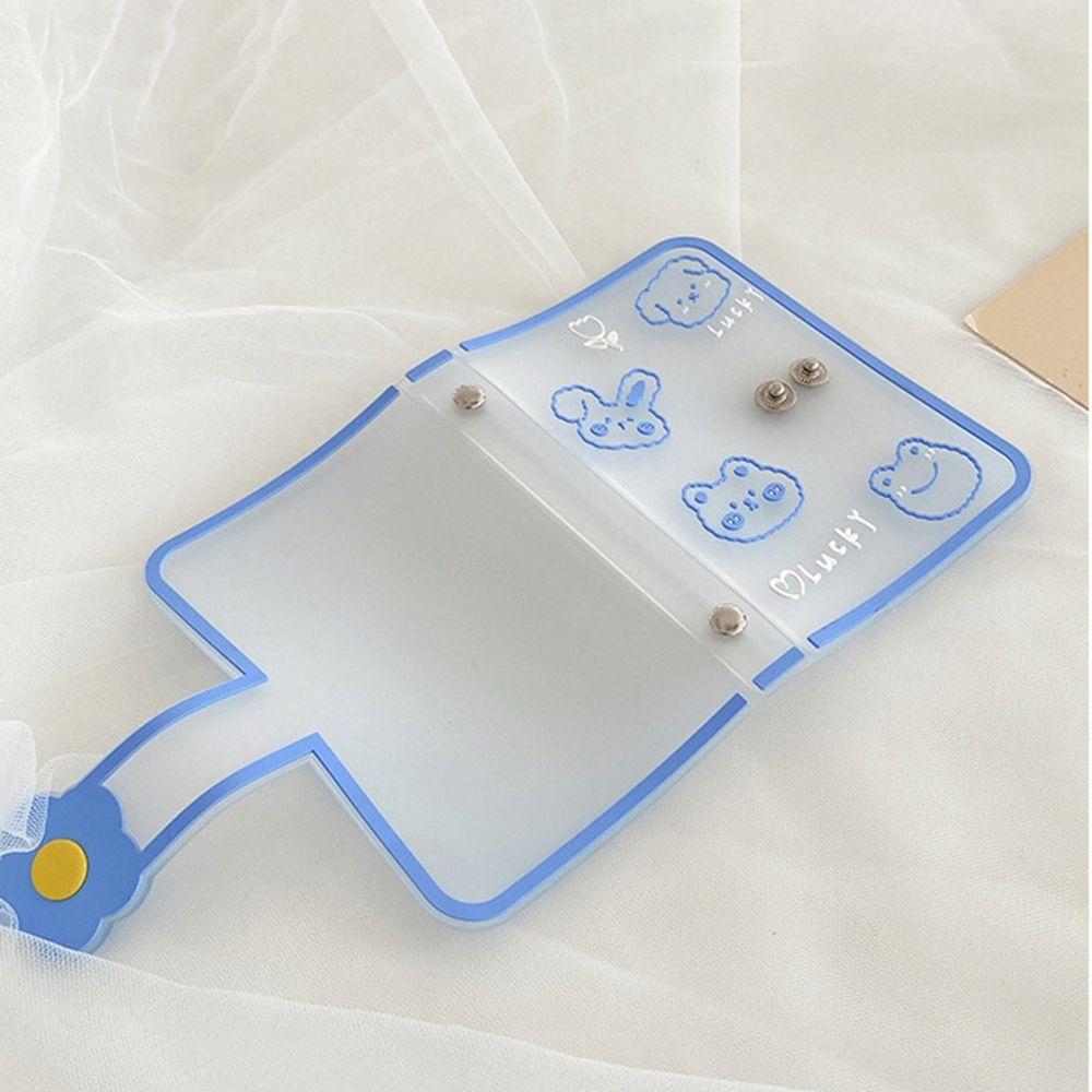 20 Bit Men Matte Transparent Credit Card Box Cartoon Card Holder Card Bag Credit Card Pocket