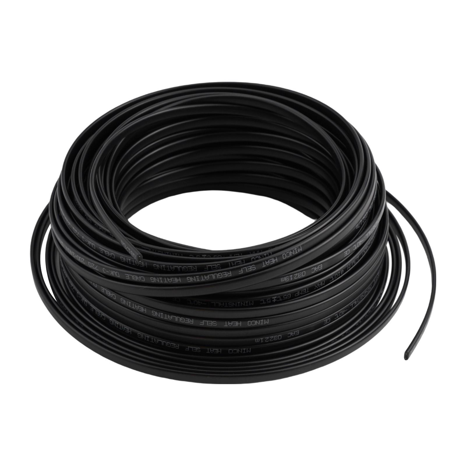 

Зовнішній Вогнезахисний Нагрівальний Кабель Нафтовий Сніготанення 50M