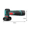 2500W Mini Brushless Angle Grinder Cordless Polishing Machine Diamond Cutter Rechargeable with Lithium Battery