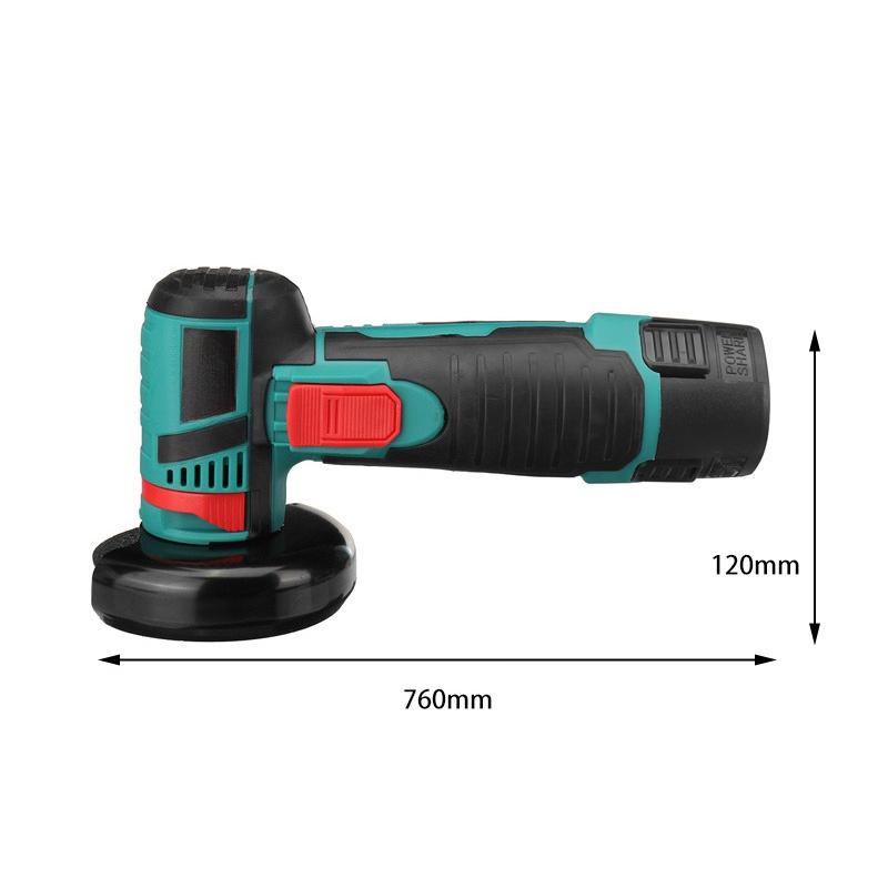 2500W Mini Brushless Angle Grinder Cordless Polishing Machine Diamond Cutter Rechargeable with Lithium Battery