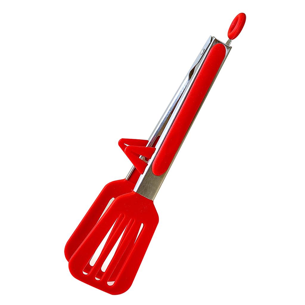 9/12 Inch Stainless Steel Food Tongs,Silicone Non-stick Cooking Clips for Kitchen,Household BBQ Clamp for Salad Outdoor Barbecue