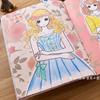 Princess Coloring Book, Primary School Drawing Book, Painting Album, Children's Picture Book, Girl Coloring Book