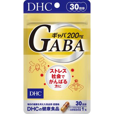 DHC GABA Supplement (30 Capsules, 30-Day Supply) - Stress Relief & Sleep Support