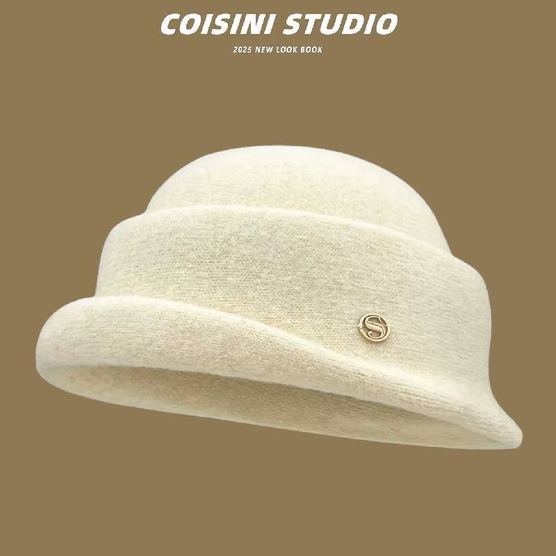 

Boho Style Fisherman Cap With Sun Protection For Women бежевий