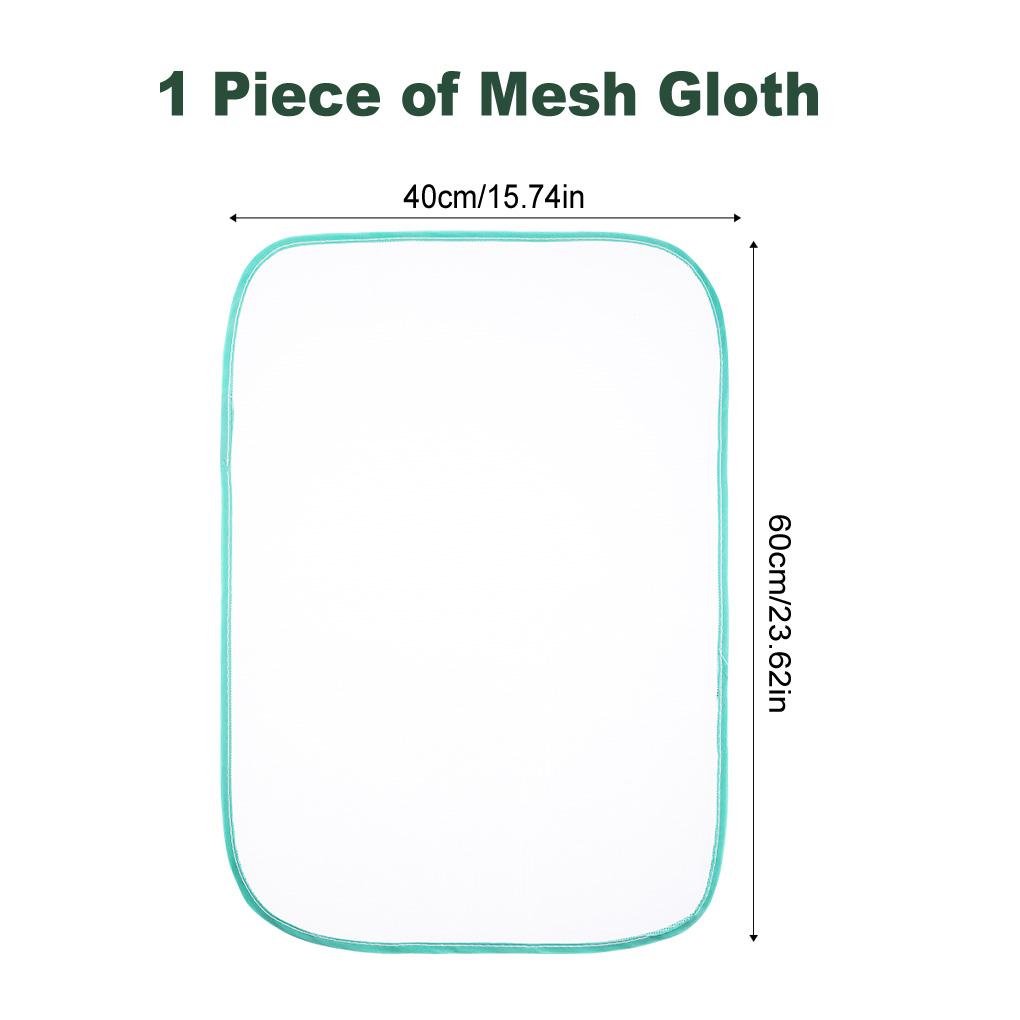 

Высокотемпературная гладильная ткань, чехол для гладильной доски, защитная изоляция от давления, сетчатая ткань 40x90 см 1PCS