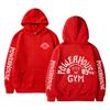Powerhouse Gym Logo Grafikdruck Hoodie Herren Damen Gothic Rock Übergroß Geek Fitness Sweatshirt Mann Lässig Langarm Pullover