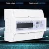 Digital 3 phase 4 Wire 7P Din Rail Electric Meter Electronic KWh Meter(30(100)A)