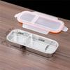 Reusable Food Storage Stainless Steel Snack Container Perfect For Parties Versatile Food Container 26.2x10.3x4cm 8.1x4x1.6 Inch