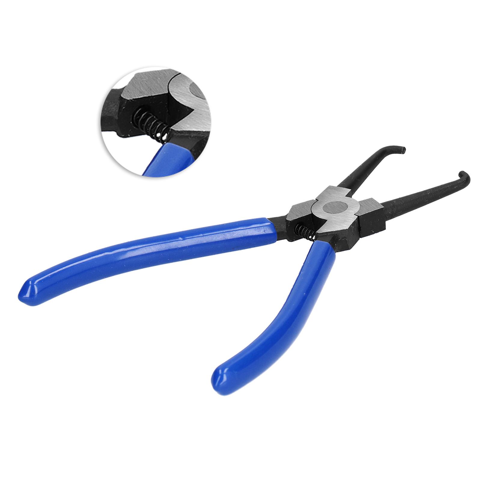 

7inch Fuel Line Pliers Fuel Filter Caliper High Carbon Steel Hose Pipe Clamp Clip Pliers