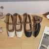 Autumn new Xiaoxiangfeng woven mesh breathable single shoes femininity high heels women are not tired feet Mary Jane shoes