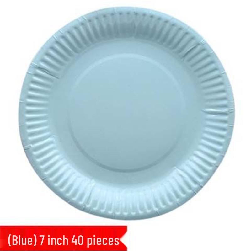Disposable DIY Painting Plates for Kindergarten Art Activities