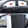 Car Side Window Sun Shade Curtain Summer Sun Protection Sunshade Cover UV Reflective For Kia Rio Ceed Sportage Cerato Soul K2 K5