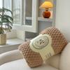 Thick Winter Fleece Blanket With Chenille Texture Solid Color Double-Layer Throw Bed Sofa Ultra Soft Warm Plush