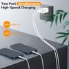For IPhone16 Fast Charging, 20W Dual Port USB C Charger With 10FT USB C Fast Charging Cable For IPhone 15 Pro Max/15 Pro/15 Plus