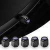 5 PCS Set Car Logo Wheel Tire Metal Valve Cap Air Valve Cover Sticker For Ford Focus Mondeo Mustang Kuga MK2 MK3 Party ST Line UH4