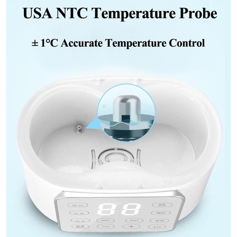 Automatic Baby Bottle Warmer with Constant Temperature, Milk Thawing, and Disinfection Features