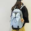 Backpack Girls High Value Small Fresh Computer Backpack Large Capacity Drawstring Sports Style Junior High School College Student Schoolbag