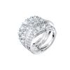 Swarovski Twist Wrap Crystal-embellished Ring