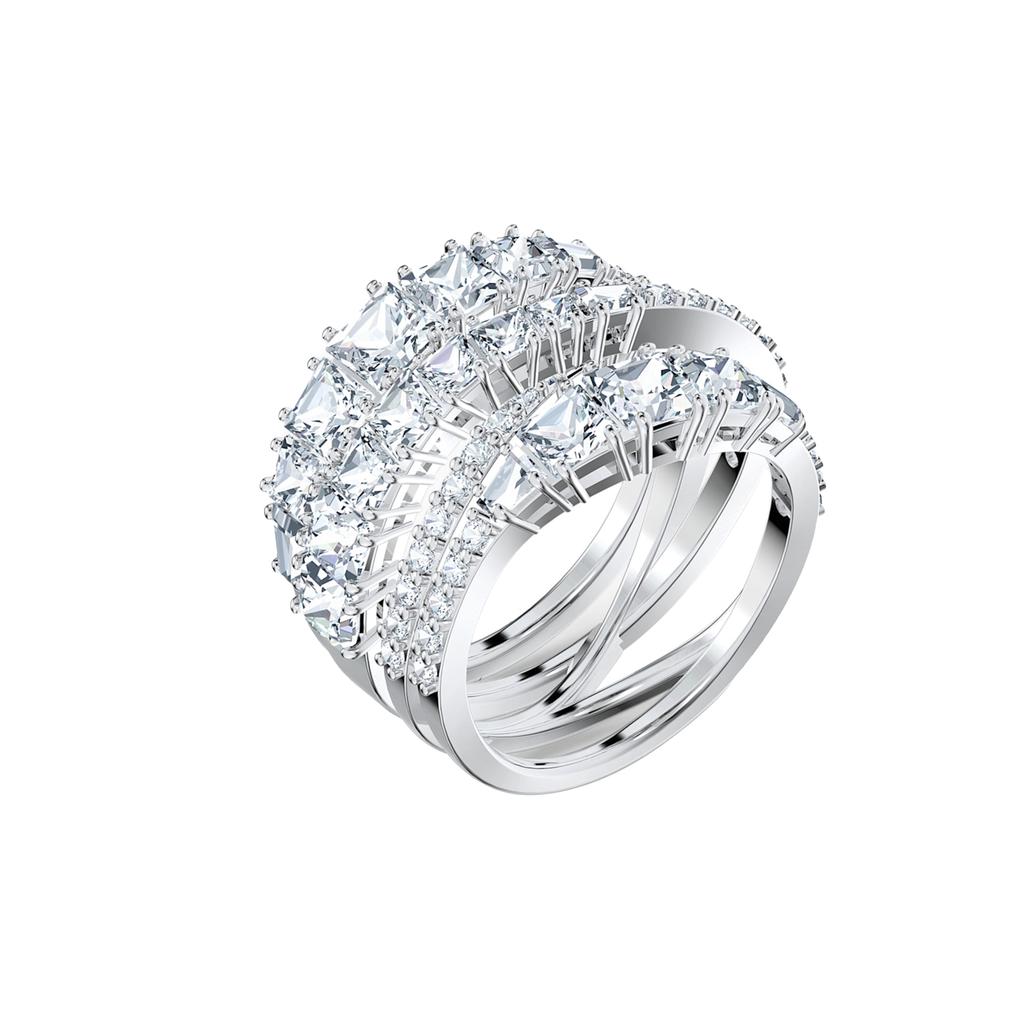 Swarovski Twist Wrap Crystal-embellished Ring