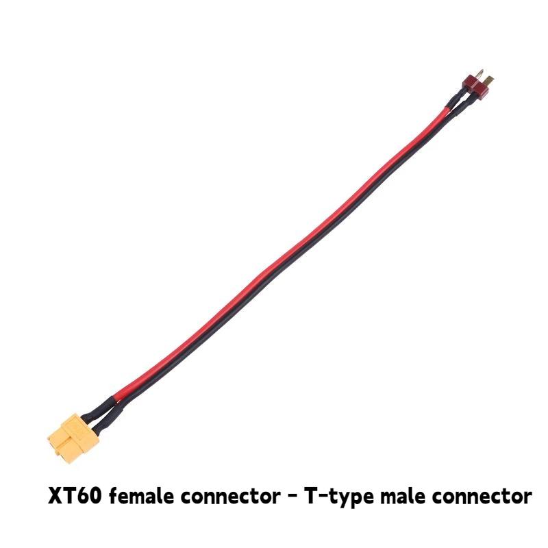 Xt60 Male To Bullet Terminal Conversion Cable Electric Bike Scooter Motor Female Battery Extension Cable 28Cm Ebike Accessories