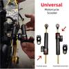 Universal Motorcycle Reverse Installation Style Steering Stabilize Damper Bracket Mount Aluminium Modified Accessory  for Kawasaki Ninja 400  Honda