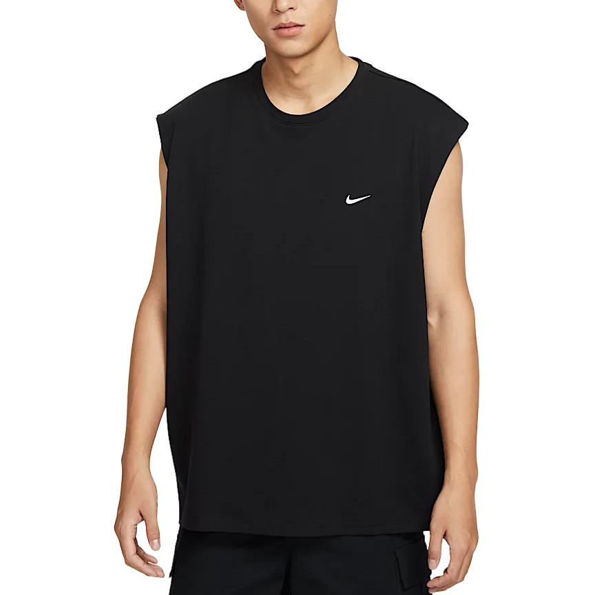 

Nike Sportswear Sleeveless Comfortable Pullover Casual Loose Sports Vest Men Tops Black II1856-010 XL
