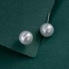 4mm 5mm 6mm 8mm 10mm 12mm Round Ball Earrings Round Shape Ear Stud  Wedding Engagement