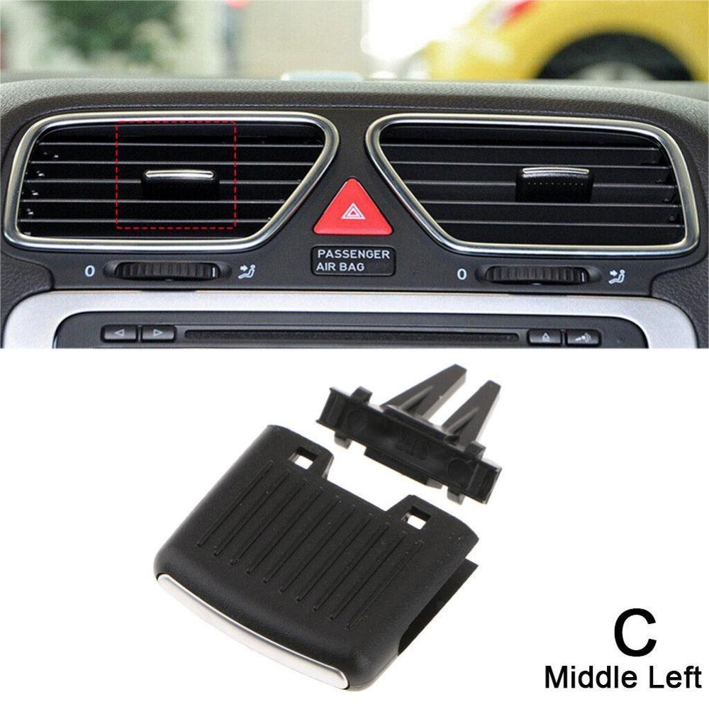 Accessories OEM Vent Grille Slide Universal DIY Vent Clips Repairing A/C Outlet Clips for VW Jetta 1KD819728 Interior Trim