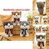 Adorable Plush Cat Doll Soft Three Color Cat Plush Toy 8 Inch For Kids Birthday Gift
