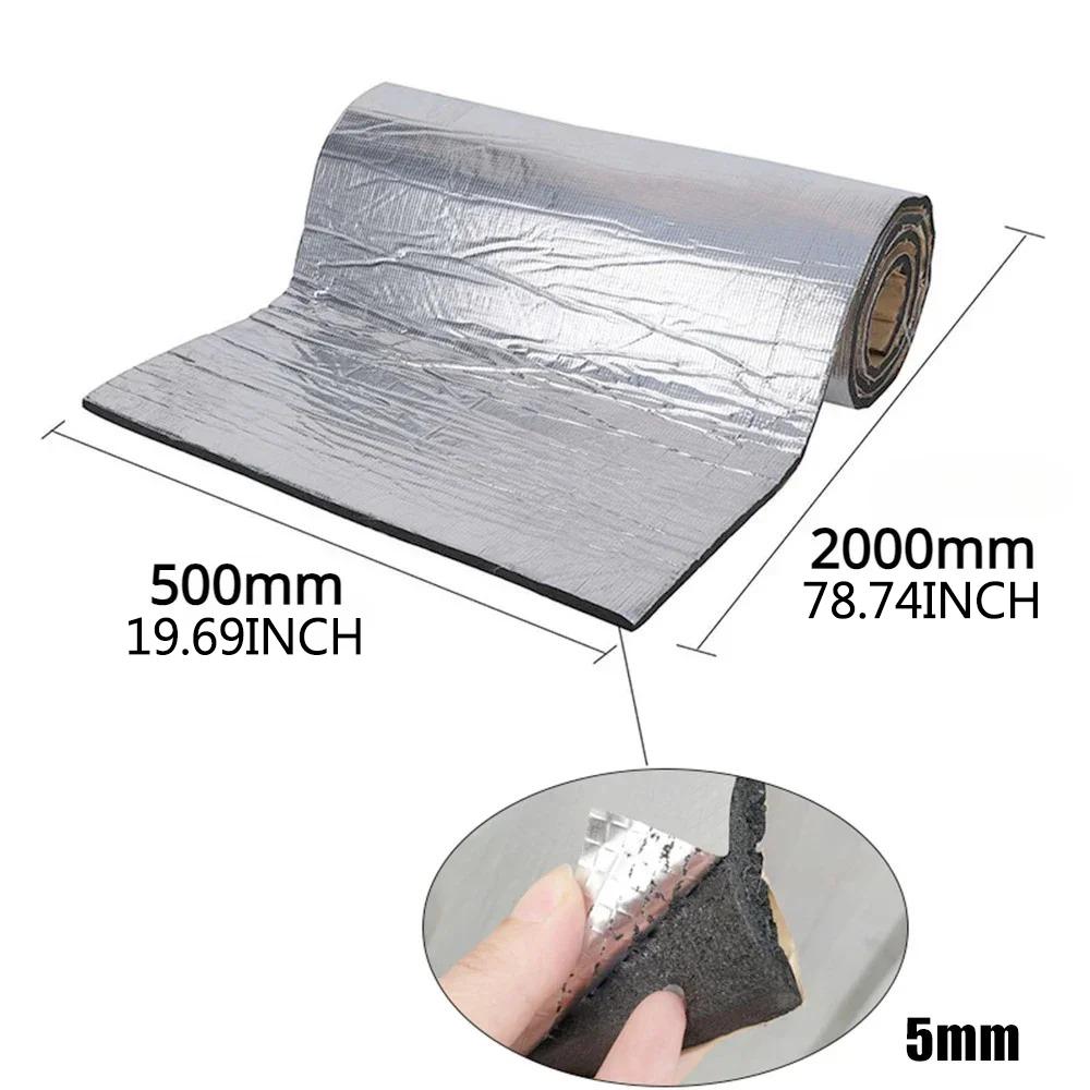 

Звукоизоляция автомобиля 2000 мм*500 мм хлопок капот двигателя крыша тепловой экран звукоизоляция тепло тихий коврик автомобильный аксессуар