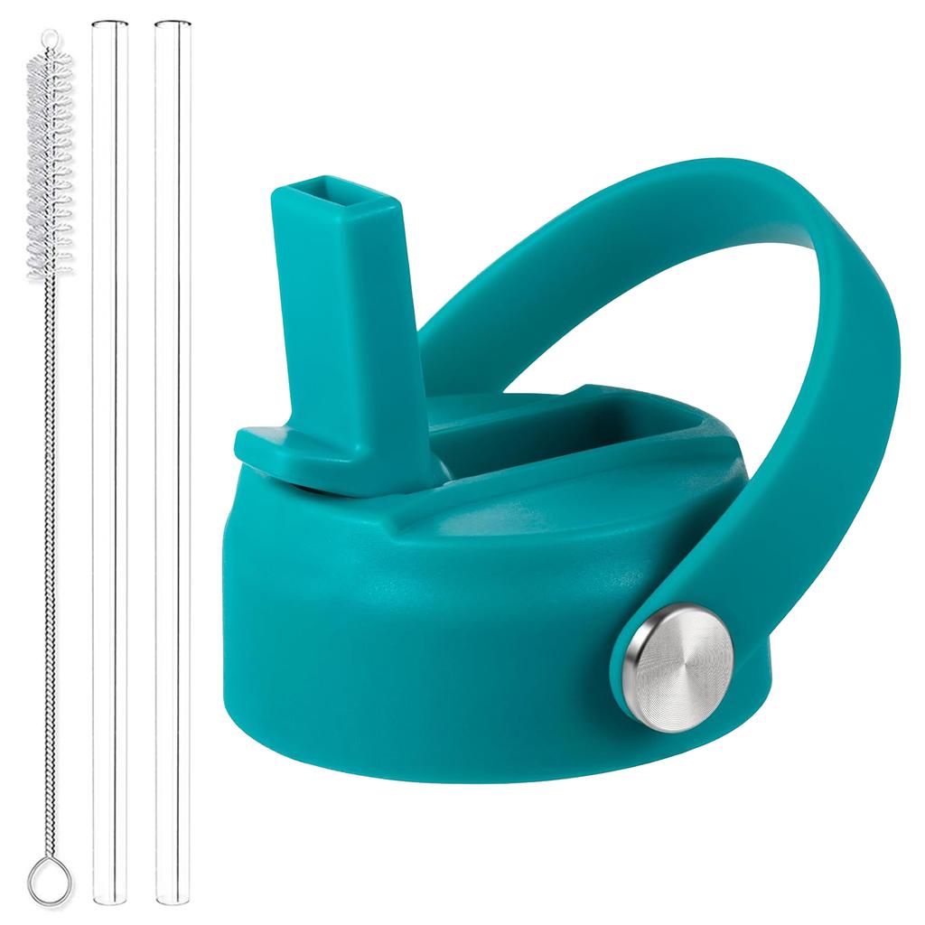 Straw Lid for Wide Mouth Water Bottles