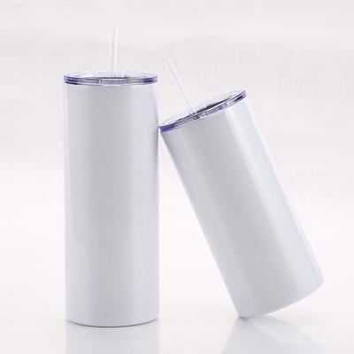 Straight Cup Pro 304 Stainless Steel Vacuum Sublimation Coated Straight Cup, Portable Car Water Cup