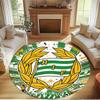 Hammarby IF Print Round Rug, Washable Floor Carpet, For Entryway Dorm Laundry Room Office Study, Home Decor Birthday Christmas Gift
