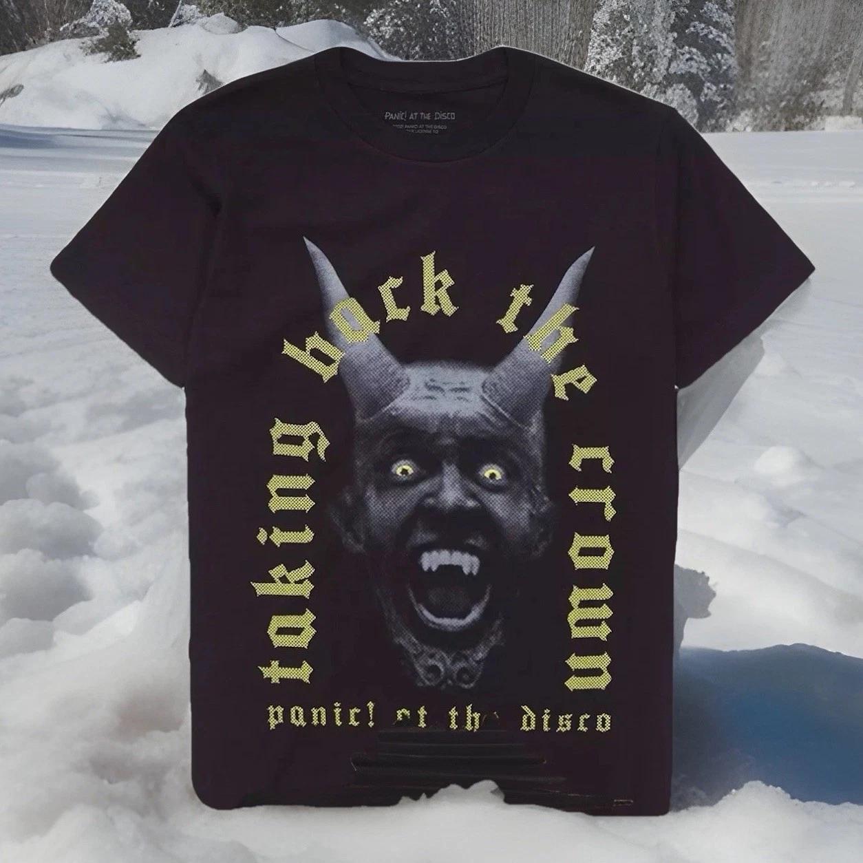 Panic At The Disco Taking Back The Crown New T-Shirt Medium Demon Rock NWT L