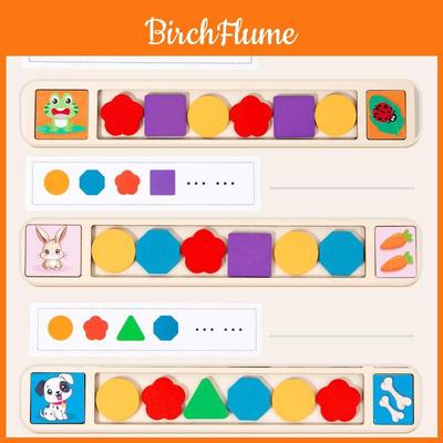 Wooden Montessori Shape Sorting Puzzle For Toddler Cognitive Development Educational Toy
