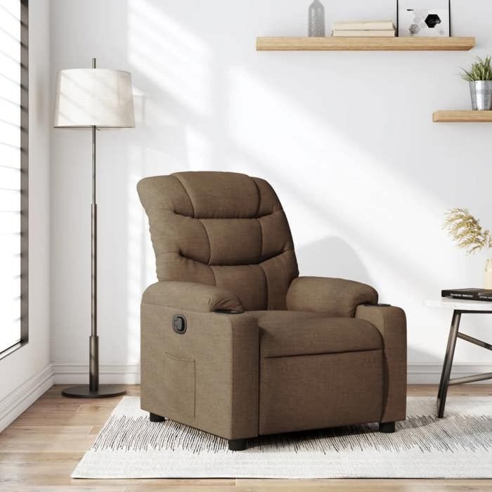 VidaXL Recliner Armchair, Chair with Footrest, Seat with Backrest and Armrests, Living Room Furniture, Modern, 374151