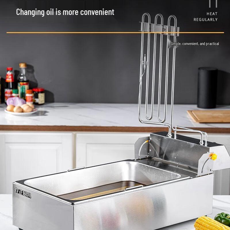 Commercial Thermostatic Deep Fryer