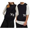 Y-3 Solid Color Round Neck Sleeveless Vest Men Tops Black IZ3168