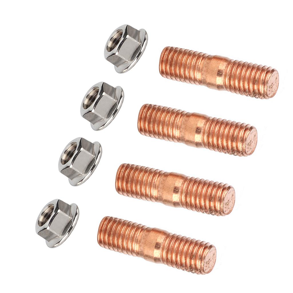 M10x1.50 Thread T3 T4 T6 High Strength Turbo Stud Kit Flange Nuts