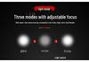 USB Rechargeable Mountain Bike Front Light - Rainproof Night Riding Accessory