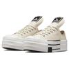 Rick Owens DRKSHDW x Converse Chuck 70 DBL Drkstar Trendy Comfortable Durable Lightweight High Top Espadrilles Unisex Beige