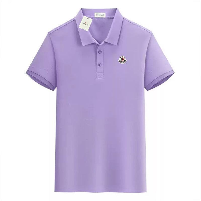STORN Yeni Erkek Günlük Moda Kısa Kollu Yaka Polo Tişört Nefes Alabilen ve Rahat Yazlık Çok Yönlü Tişört