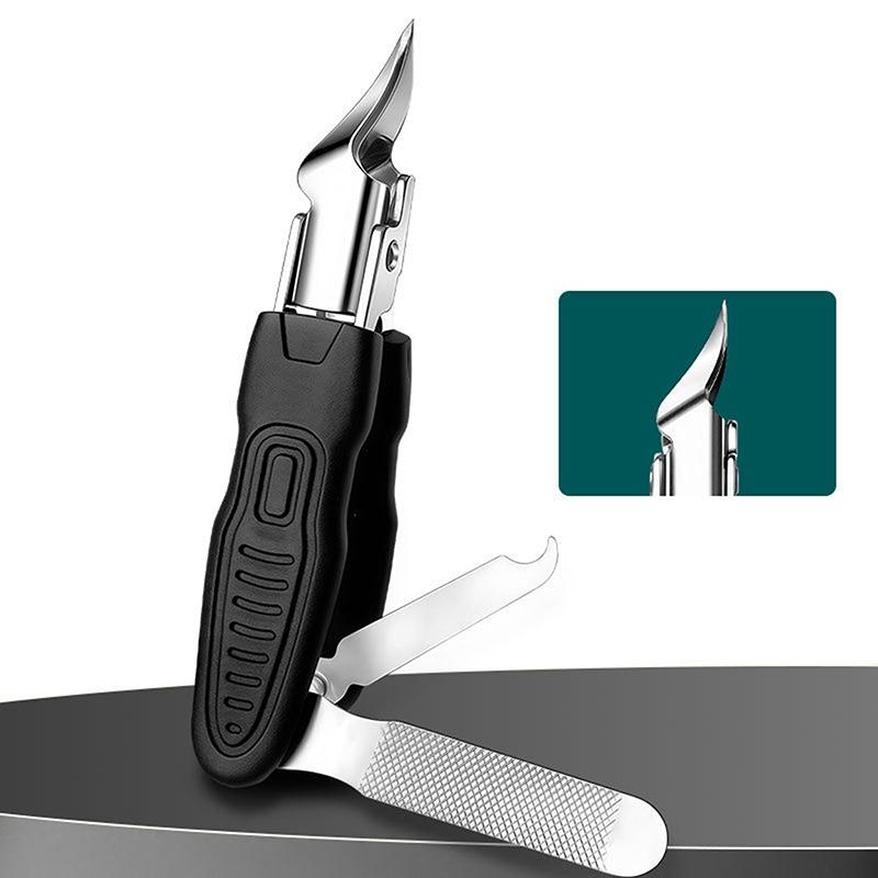 3-In-1 Anti-splash Nail Clippers Multi-style Ingrown Toenail Cuticle Cutter Diagonal Pliers Nail Trimmer Manicure Tool