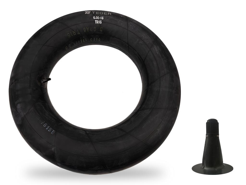 Butyl Inner Tube 6.00-16 Tr15 Teger
