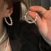 Shopkeeper Recommend Silver Big round Face Female Best Selling Ear Ring