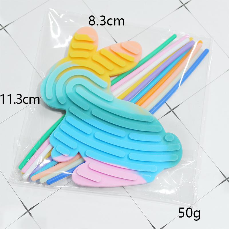 Creative Silicone Sensory Decompression Board for Kids - Educational Induction Activity Toy