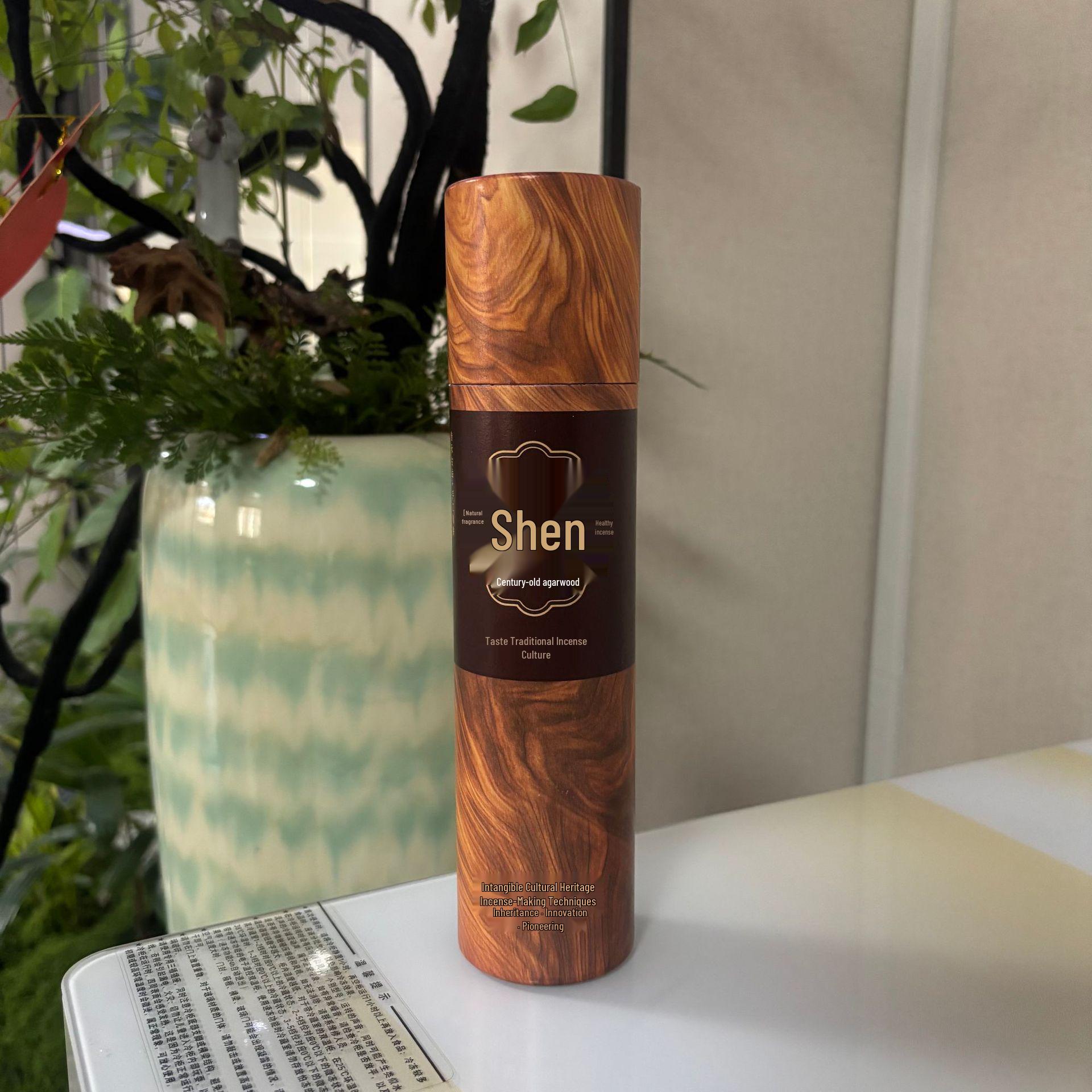 Century-Old Agarwood Incense Sticks - 400-Pack Natural Aromatherapy for Home, Bedside & Buddha Gift.